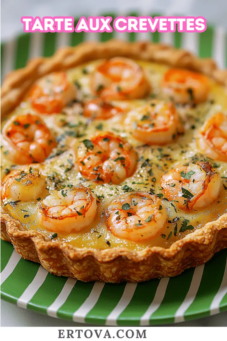 Tarte aux Crevettes : Un Classique Simple et Savoureux