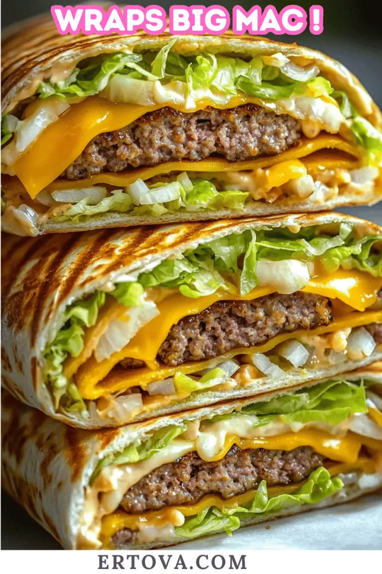 Wraps Big Mac : Le Classique Revisité en Version Nomade