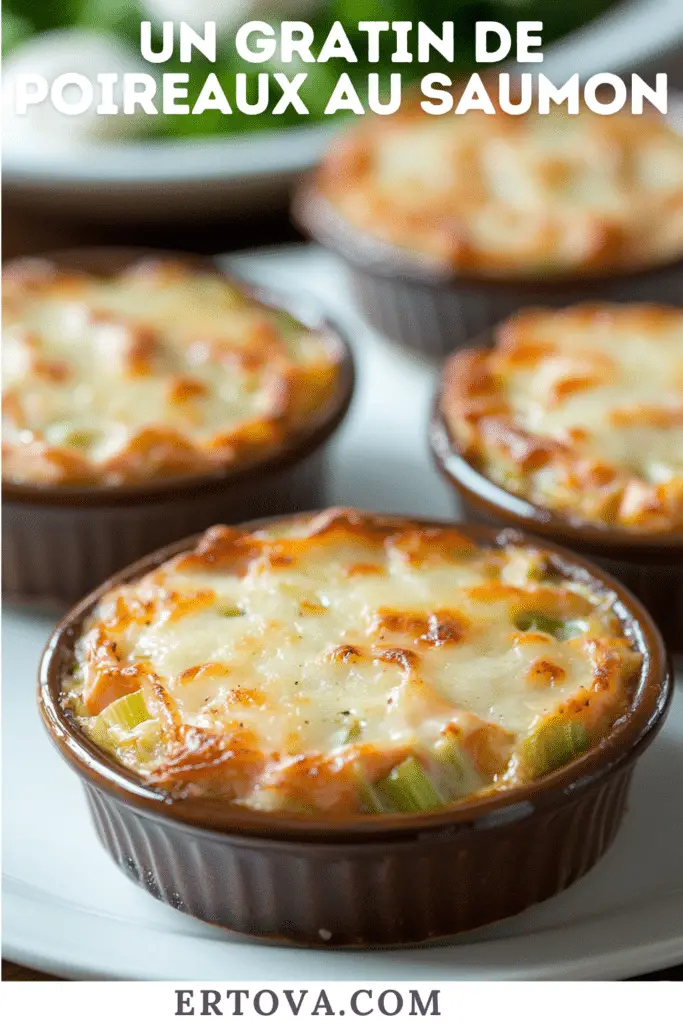 Gratin de Poireaux au Saumon : Une Alliance Fine et Savoureuse