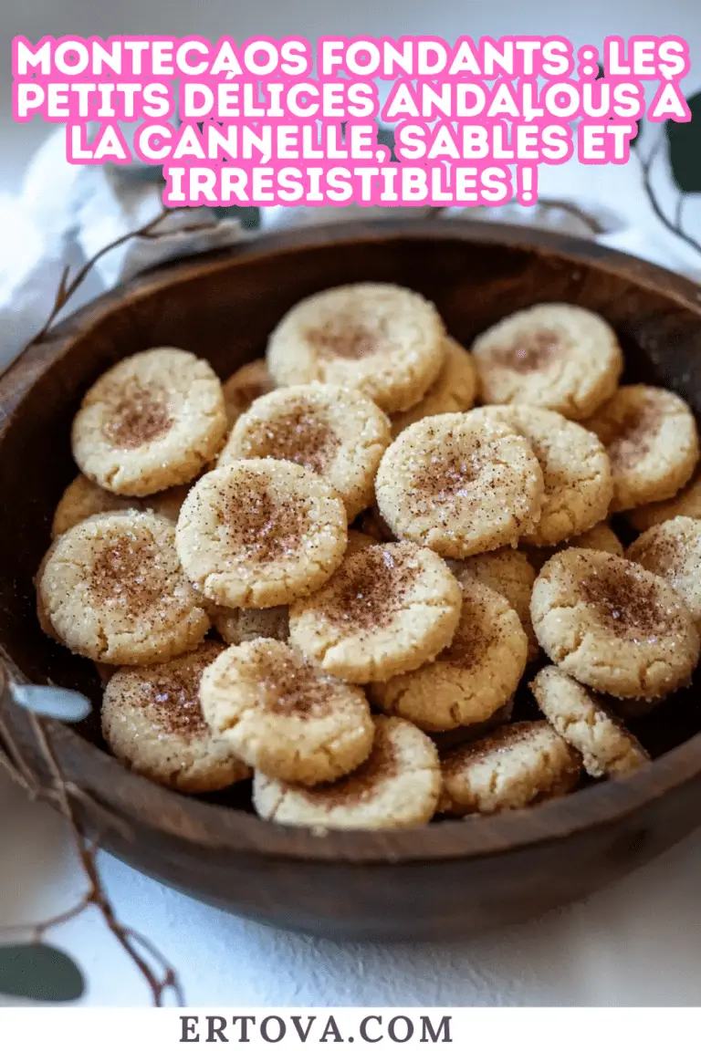 Montecaos Fondants : Les Petits Délices Andalous à la Cannelle, Sablés et Irrésistibles !