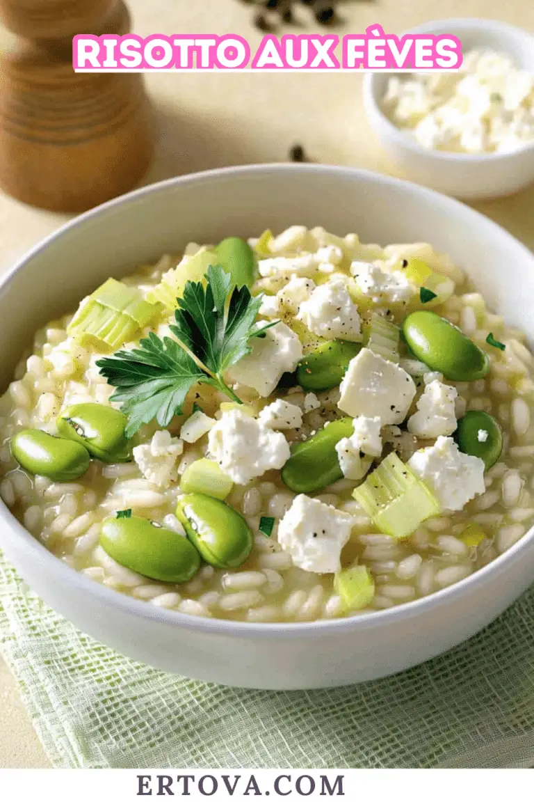Risotto aux Fèves : Crémeux, Printanier et Délicieusement Fromagé !