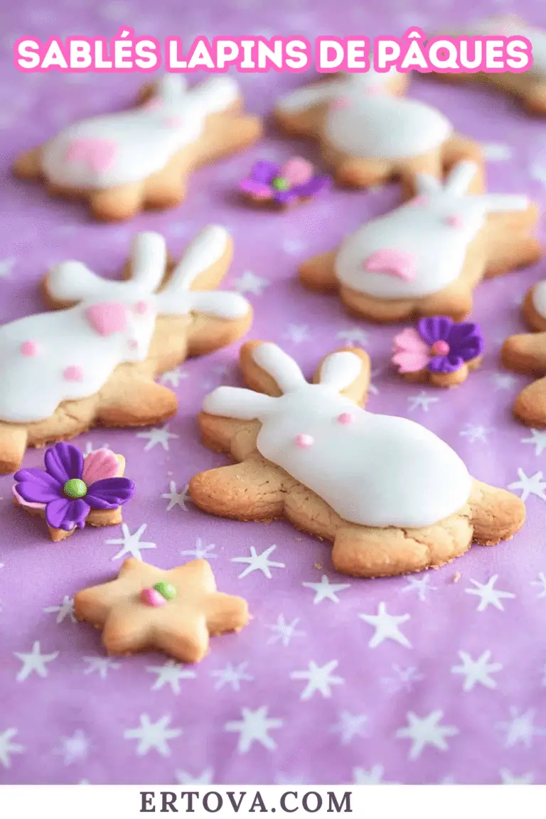 Sablés lapins de Pâques