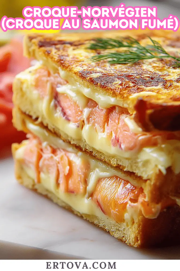 Croque-Norvégien (Croque au Saumon Fumé)