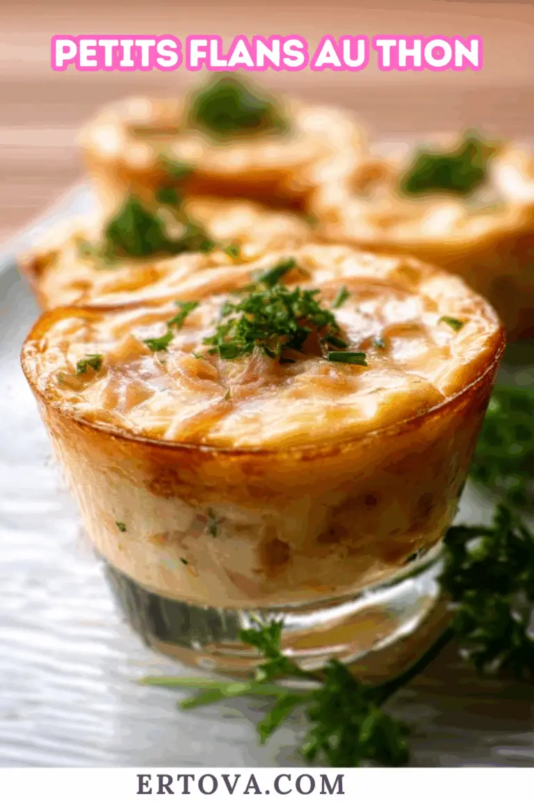 Petits Flans au Thon