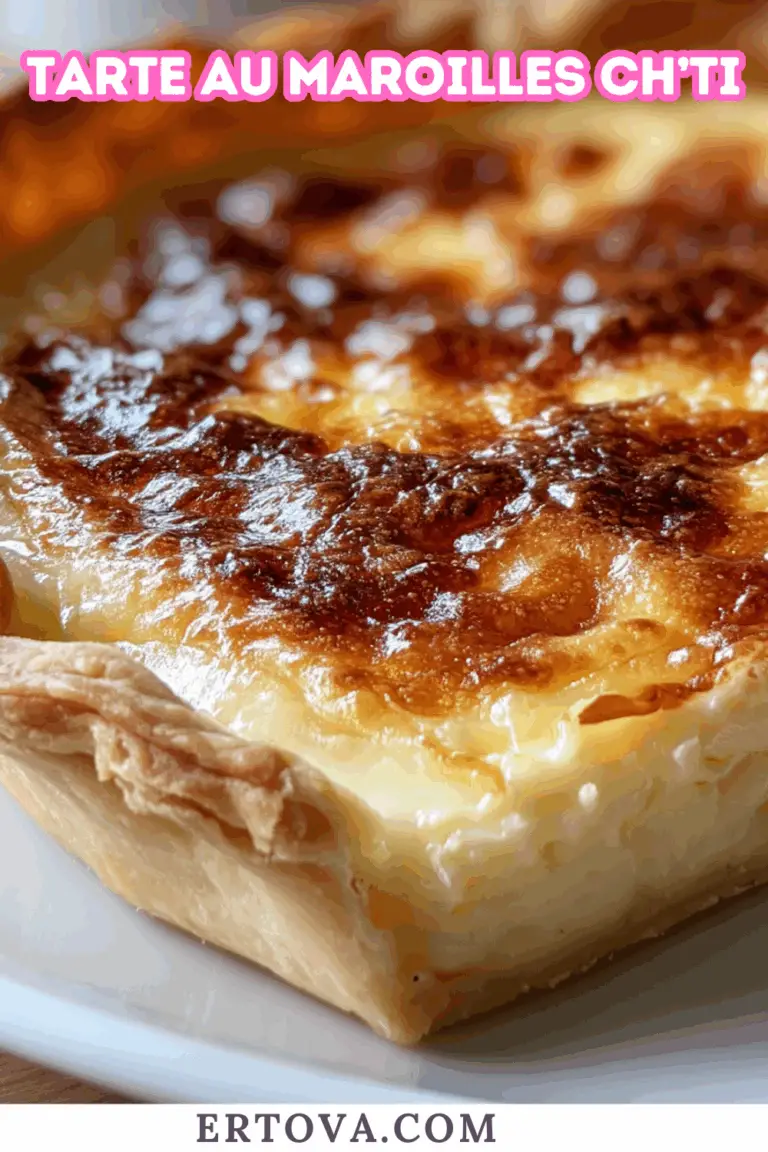 Tarte au Maroilles Ch’ti