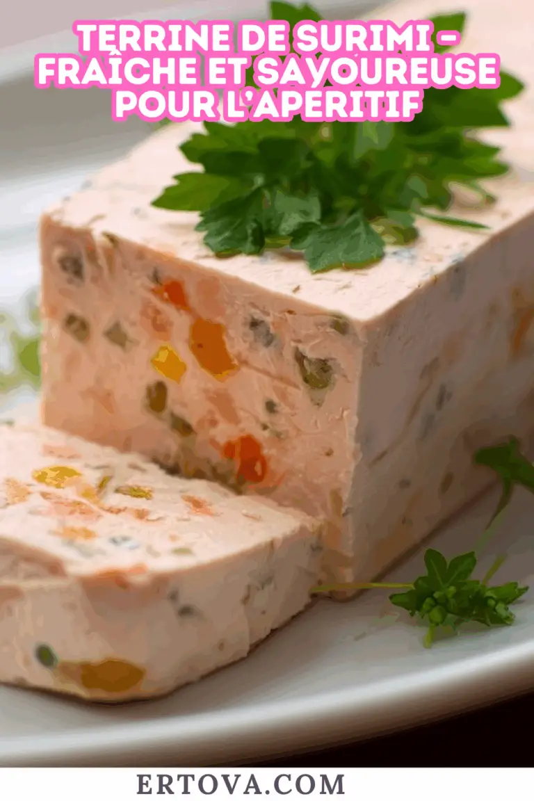 Terrine de Surimi – Fraîche et Savoureuse pour l’Apéritif