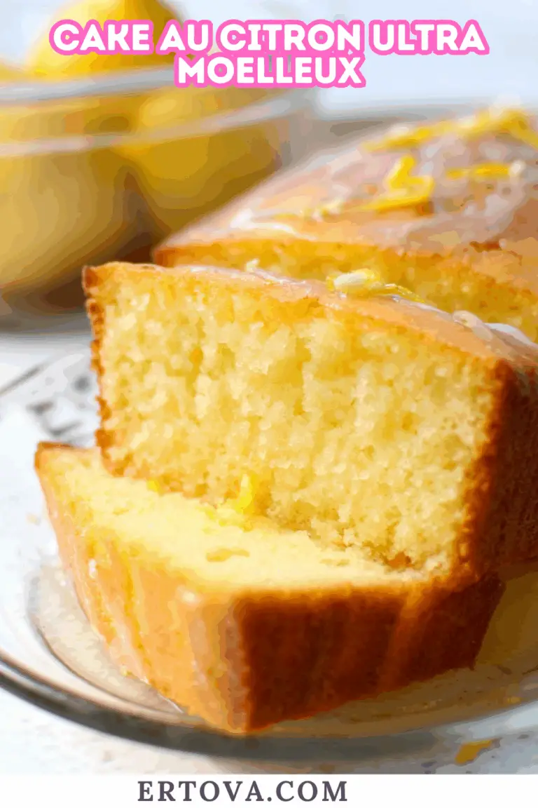 Cake au Citron Ultra Moelleux