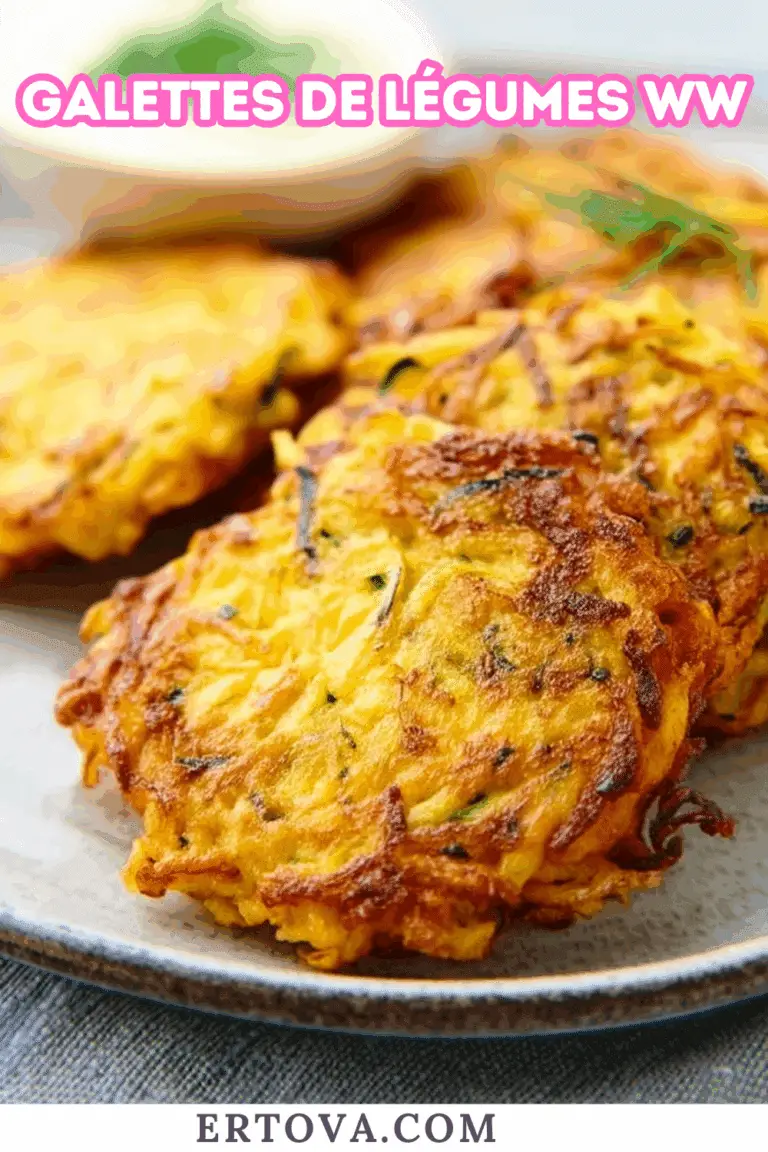 Galettes de Légumes WW
