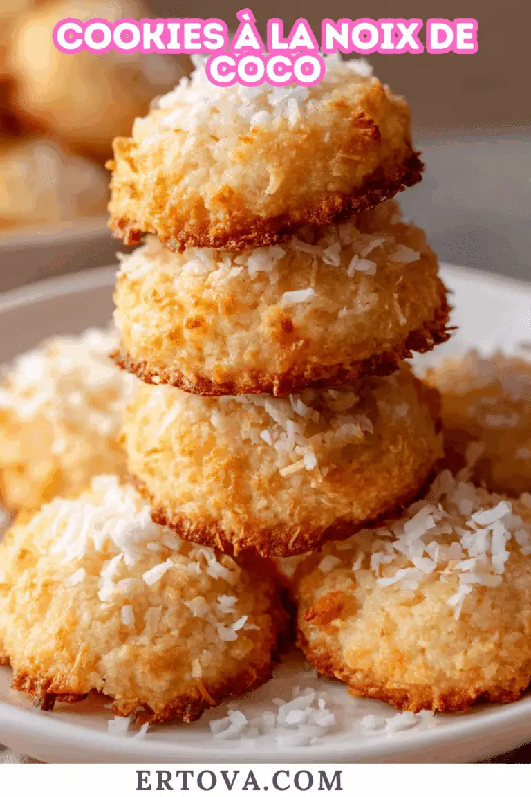 COOKIES À LA NOIX DE COCO