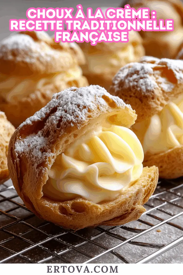Choux à la Crème : Recette Traditionnelle Française