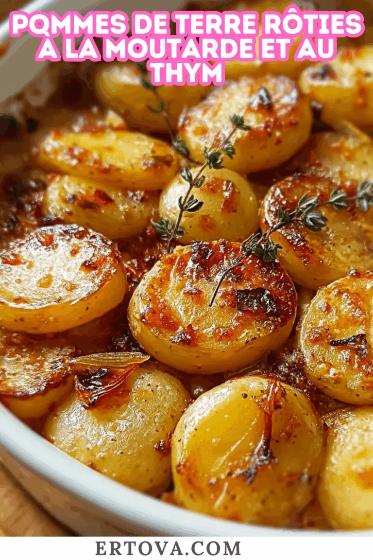 Pommes de Terre Rôties à la Moutarde et au Thym