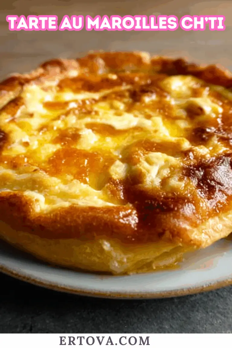 Tarte au Maroilles Ch’ti