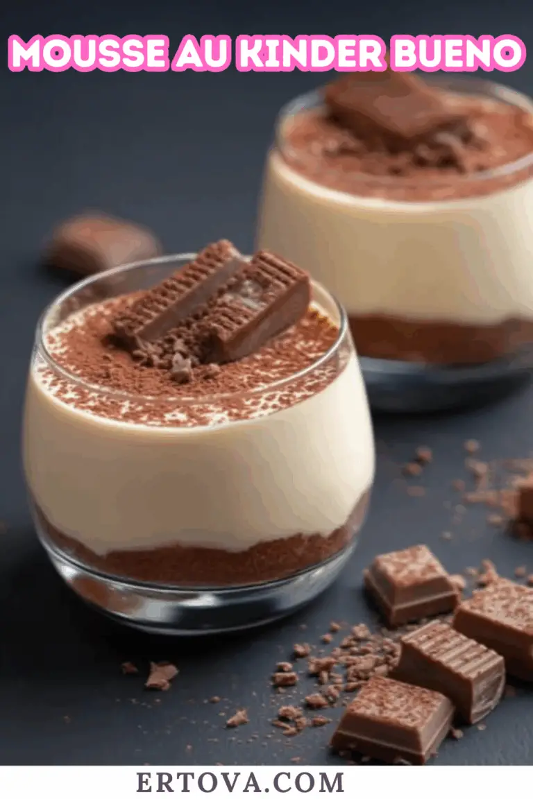 Mousse au Kinder Bueno