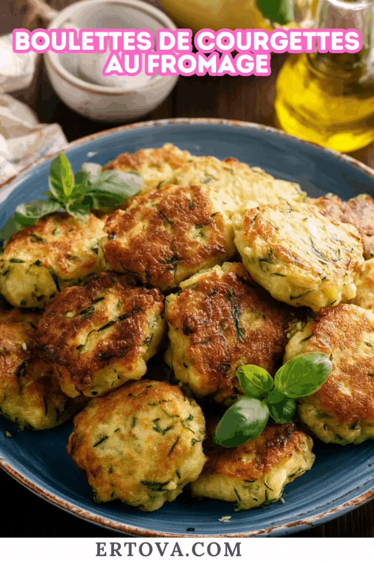 Boulettes de courgettes au fromage