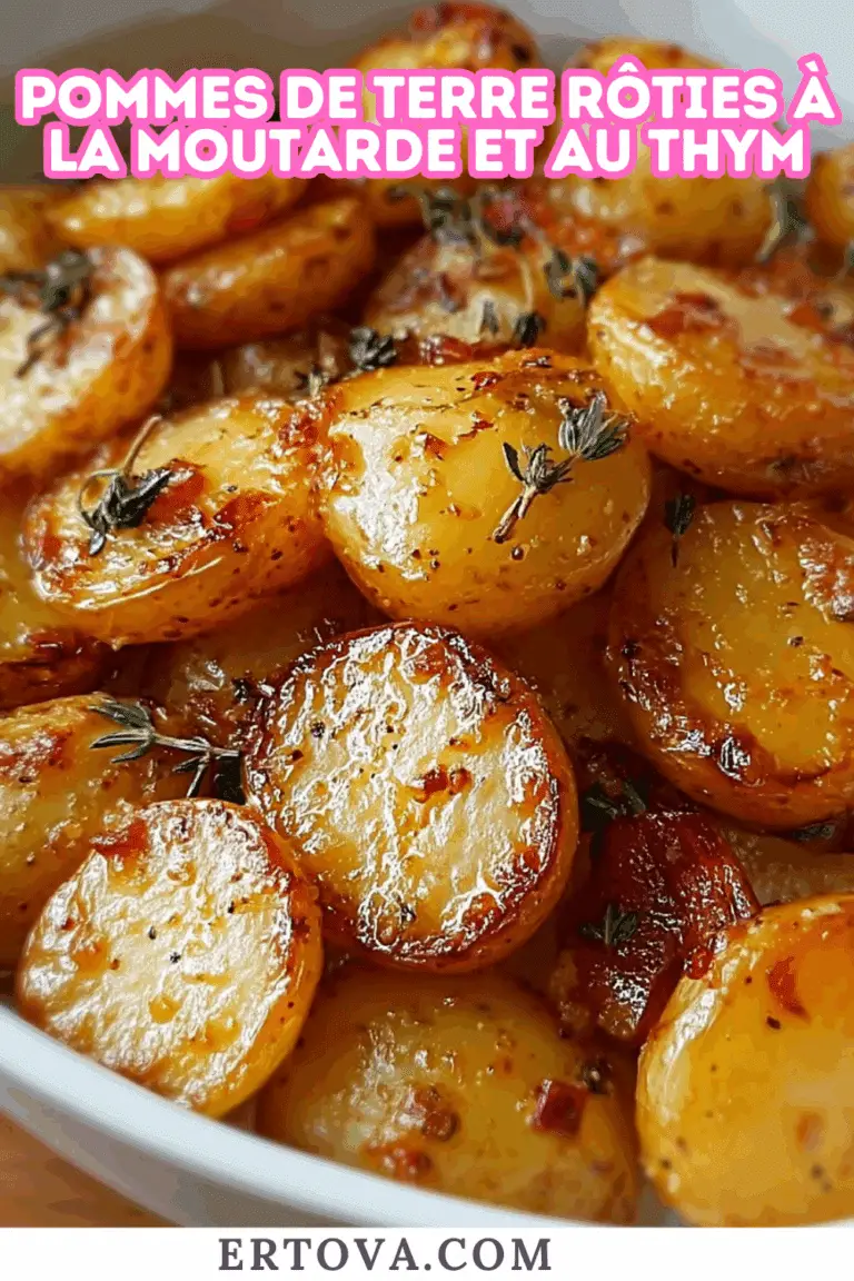 Pommes de Terre Rôties à la Moutarde et au Thym