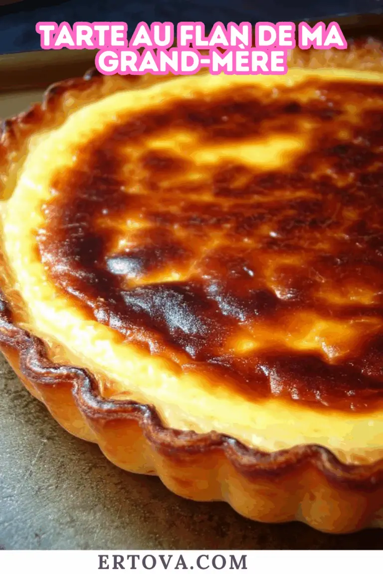 Tarte au Flan de Ma Grand-mère