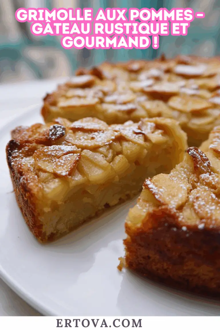 Grimolle aux Pommes – Gâteau Rustique et Gourmand !