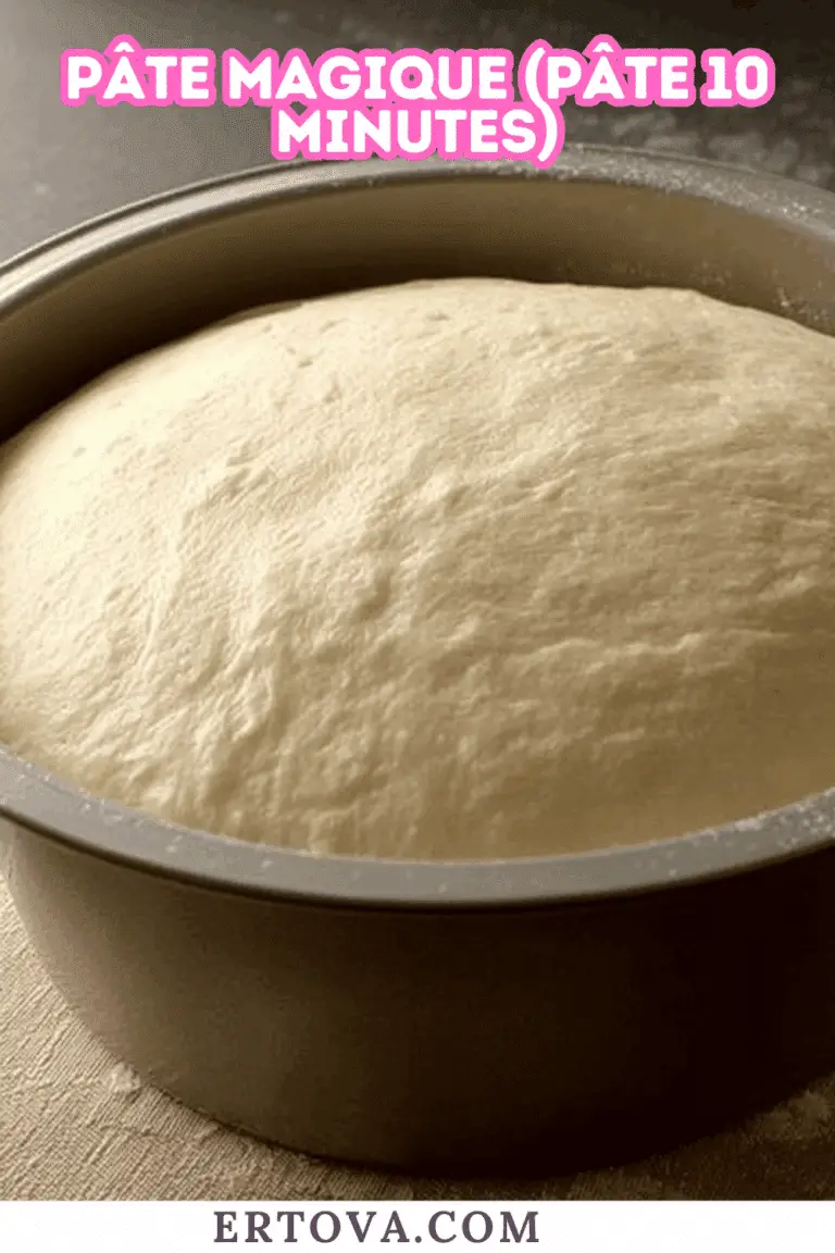 Pâte Magique (Pâte 10 minutes) : Votre Base Ultime pour Toutes les Envies !