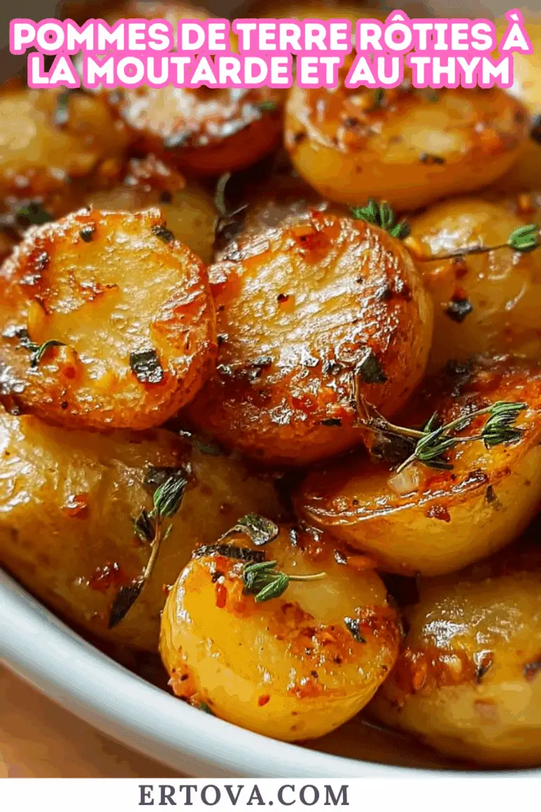 Pommes de Terre Rôties à la Moutarde et au Thym