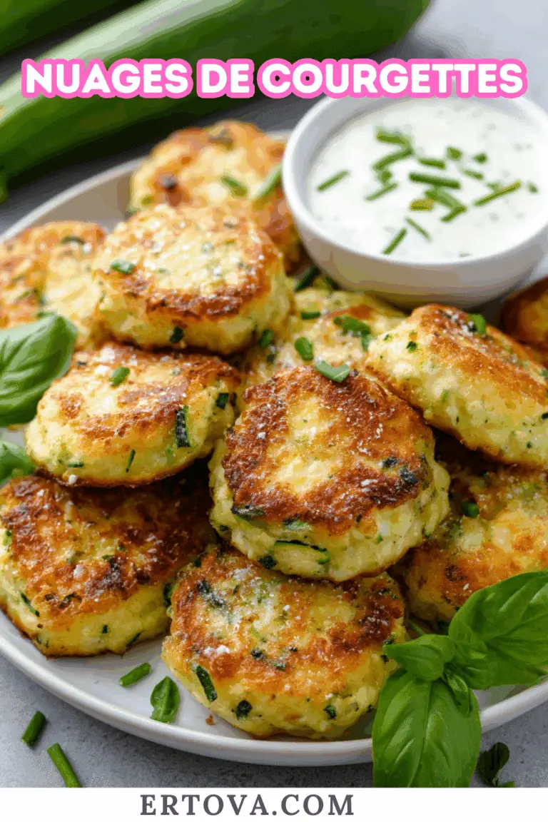Nuages de courgettes