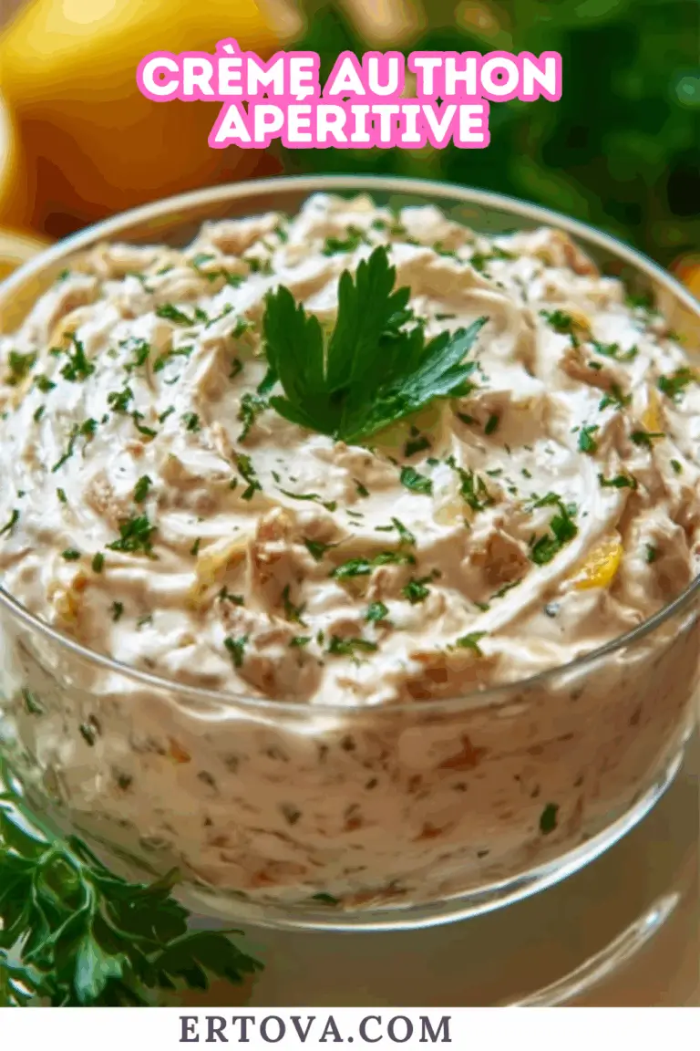 Crème au Thon Apéritive : La recette simple, savoureuse et incontournable des apéros réussis