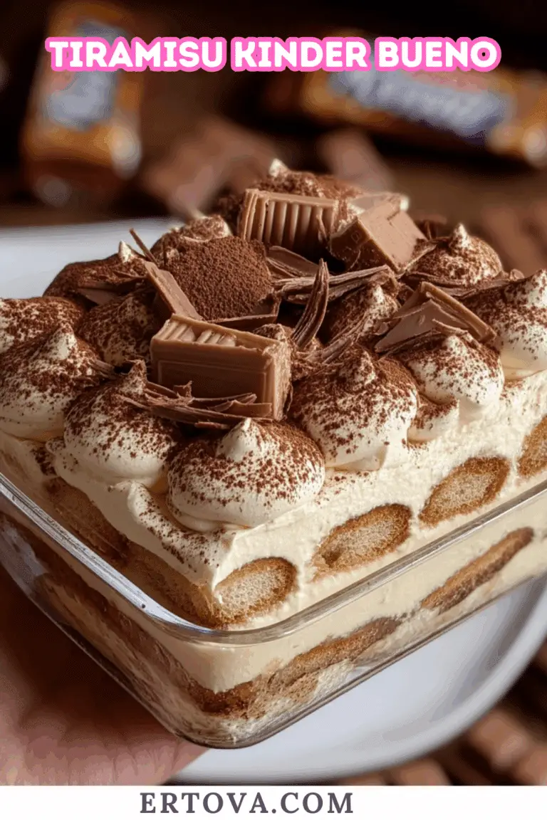 Tiramisu Kinder Bueno : une revisite gourmande et moderne du classique italien