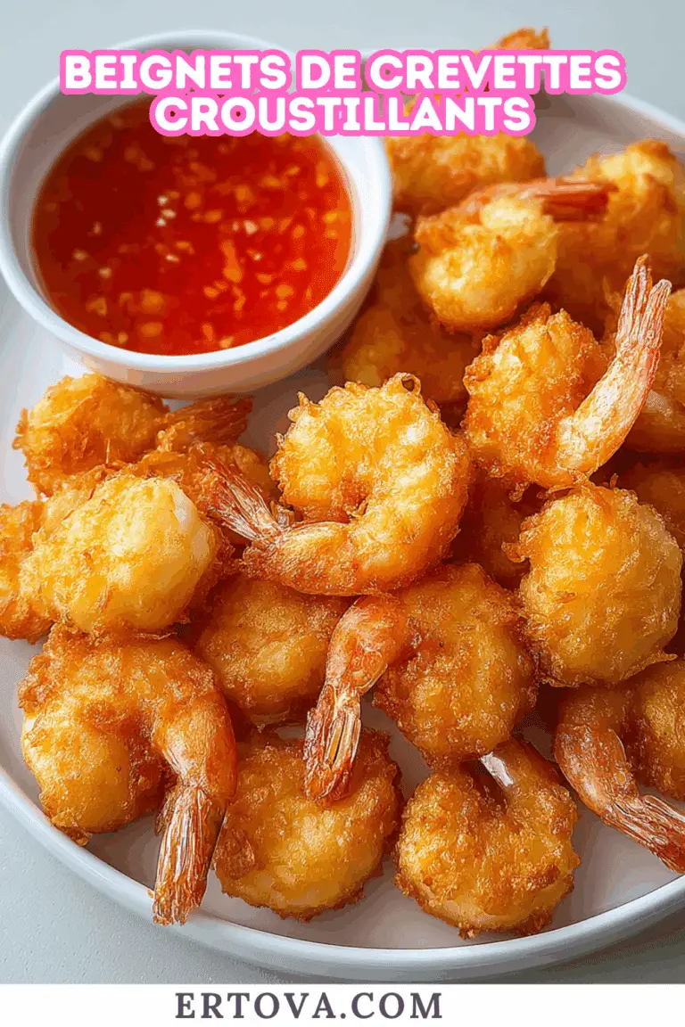 Beignets de crevettes croustillants