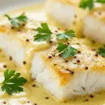 recette Cabillaud au Four à la Moutarde et Crème Citronnée