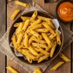 Chips de pâtes croustillantes pour apéritif