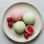 Assortiment de mochis faits maison