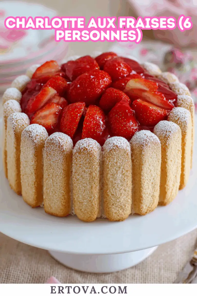 Charlotte aux fraises