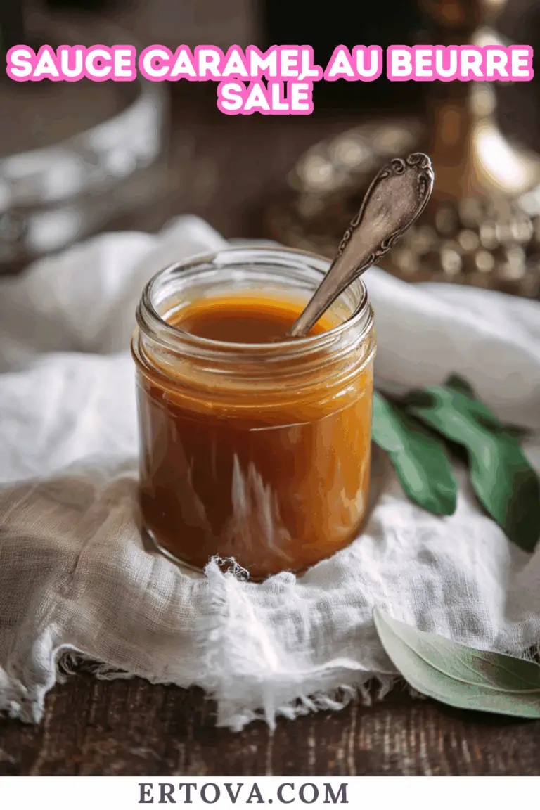 Sauce caramel au beurre salé
