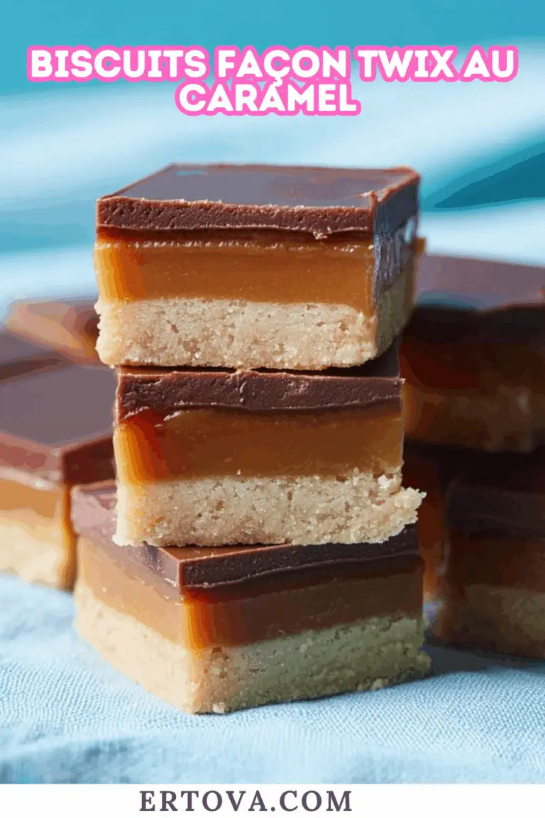 Biscuits façon Twix au caramel