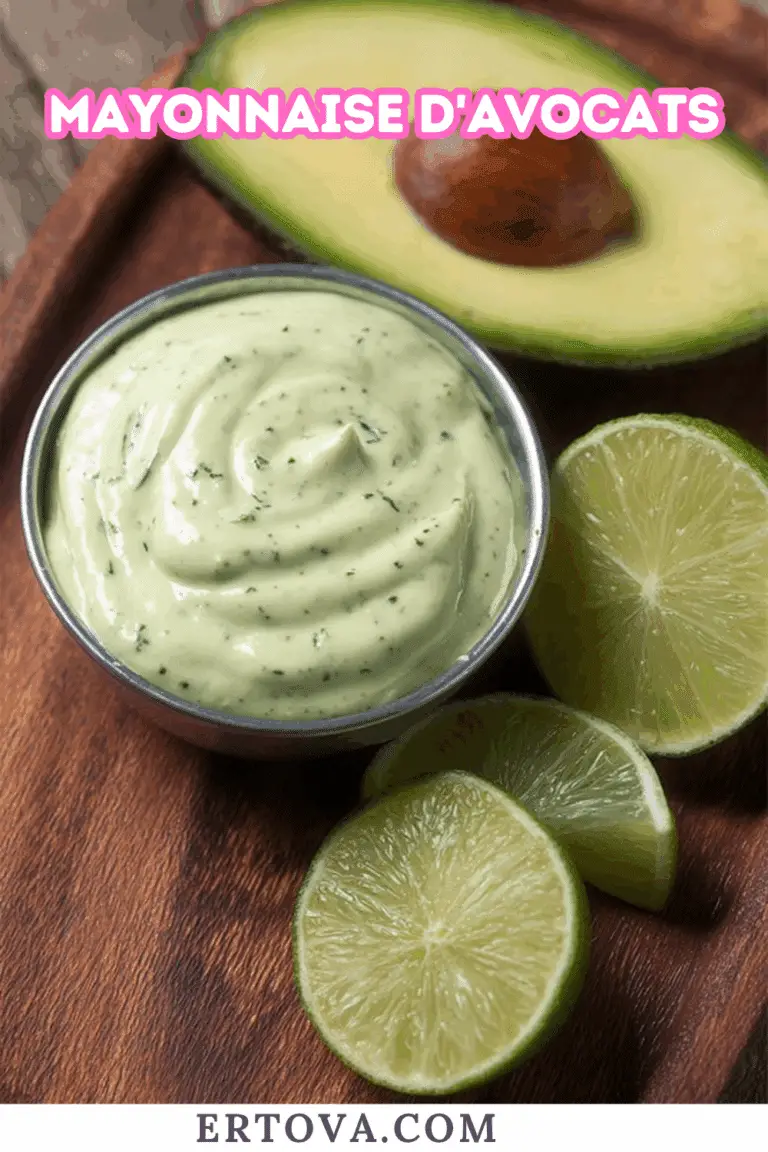 Mayonnaise d’avocat maison