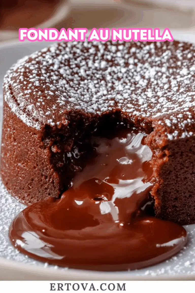 Fondant au Nutella