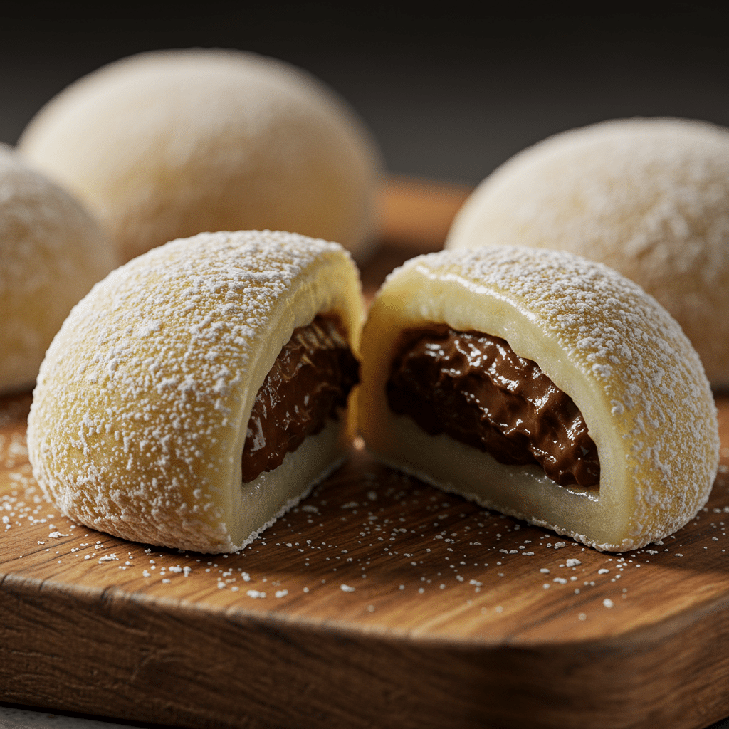 Mochi au Nutella moelleux et gourmand