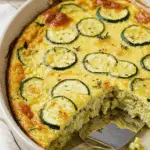Flan de courgettes au parmesan doré et savoureux