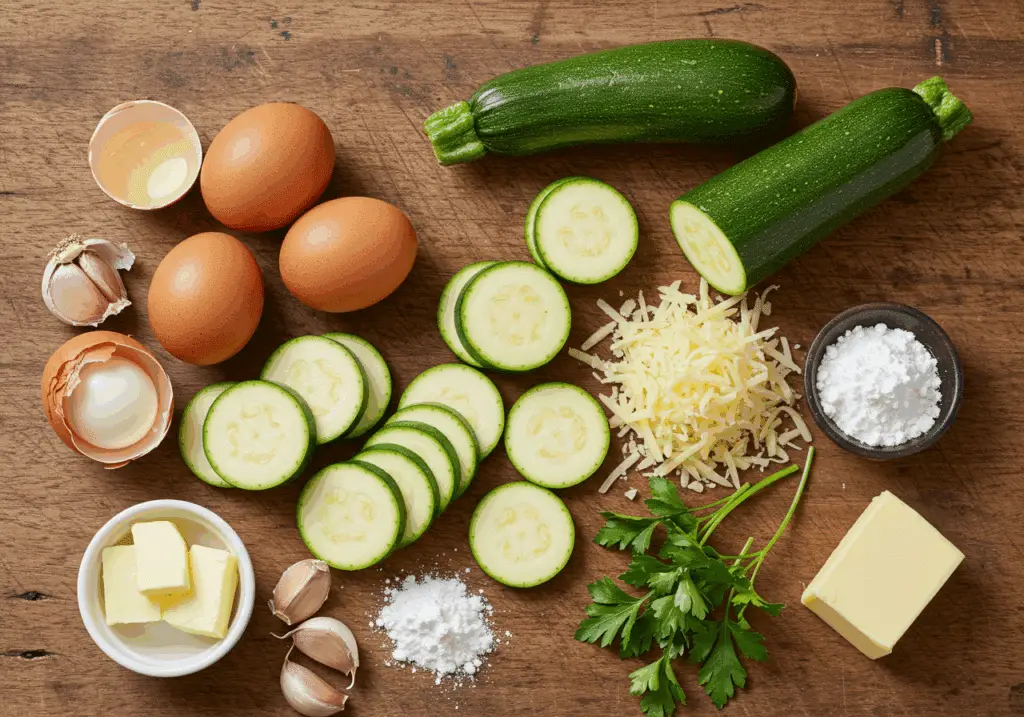 ingredients-flans-courgette-gruyere-oeufs-maizena