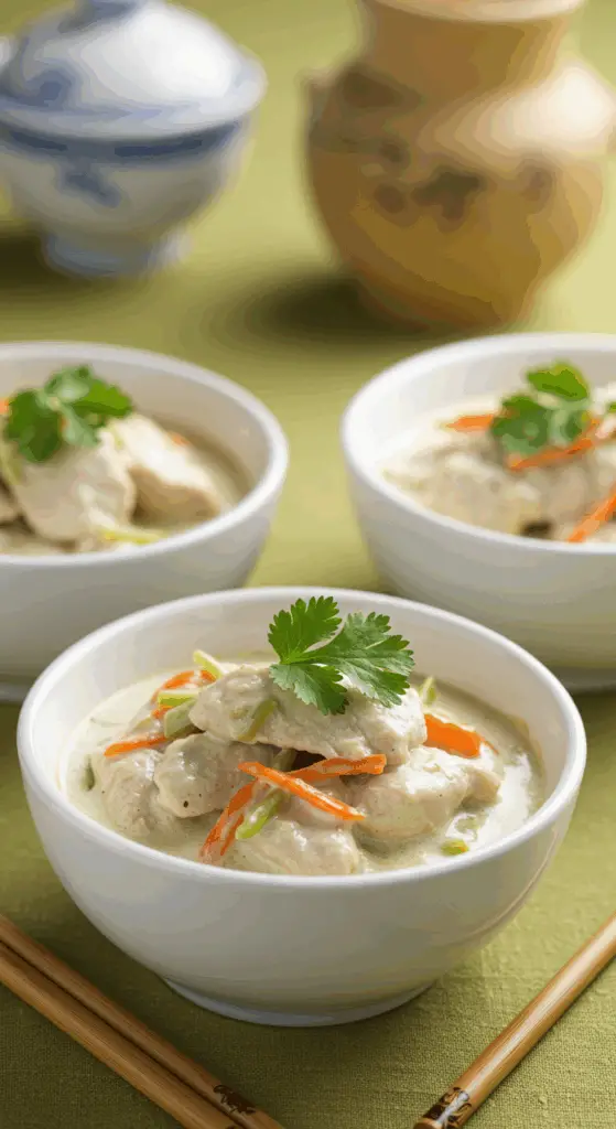 Service dinde coco citronnelle bols céramique riz baguettes