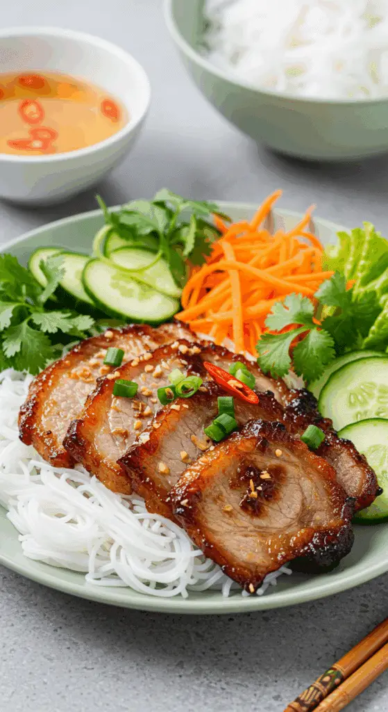 Assemblage artistique des bols de porc vietnamien avec couches traditionnelles