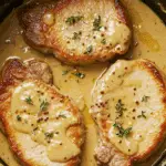 Côtelettes de porc avec sauce au miel et à la moutarde de Dijon parfaitement caramélisées