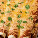 Enchiladas au bœuf rapides délicieux fromage fondu sauce tomate