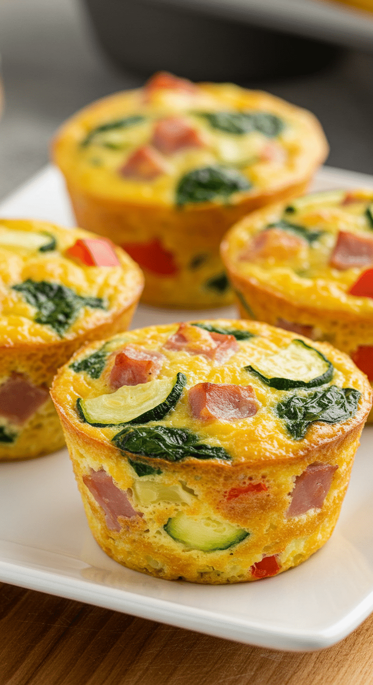 Frittata au jambon et aux légumes dorée fromage fondu italienn