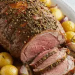 Agneau 7 heures gigot confit sauce veloutée légumes fondus cocotte fonte