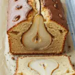 Cake aux poires debout spectaculaire poires entières verticales