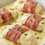 Escalope savoyarde sauce reblochon lardons croustillante dorée