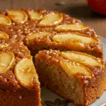 Gâteau aux poires et noix moelleux sucre glace automne