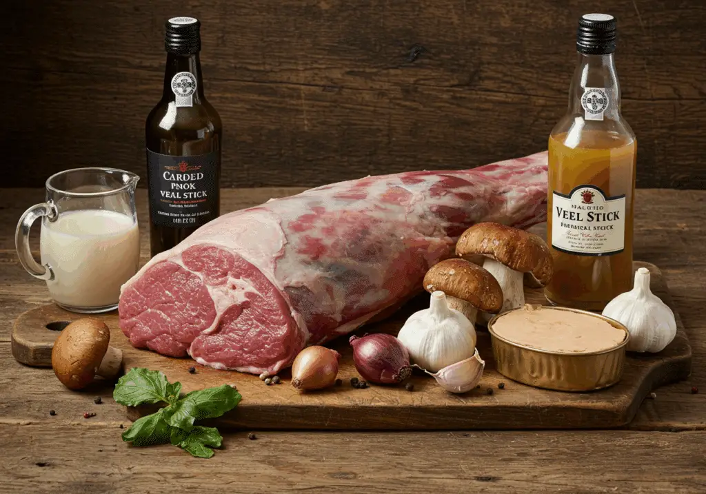 Ingrédients nobles gigot agneau Noël cèpes foie gras qualité