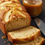 Quatre-quarts aux pommes confites caramélisées renversé français