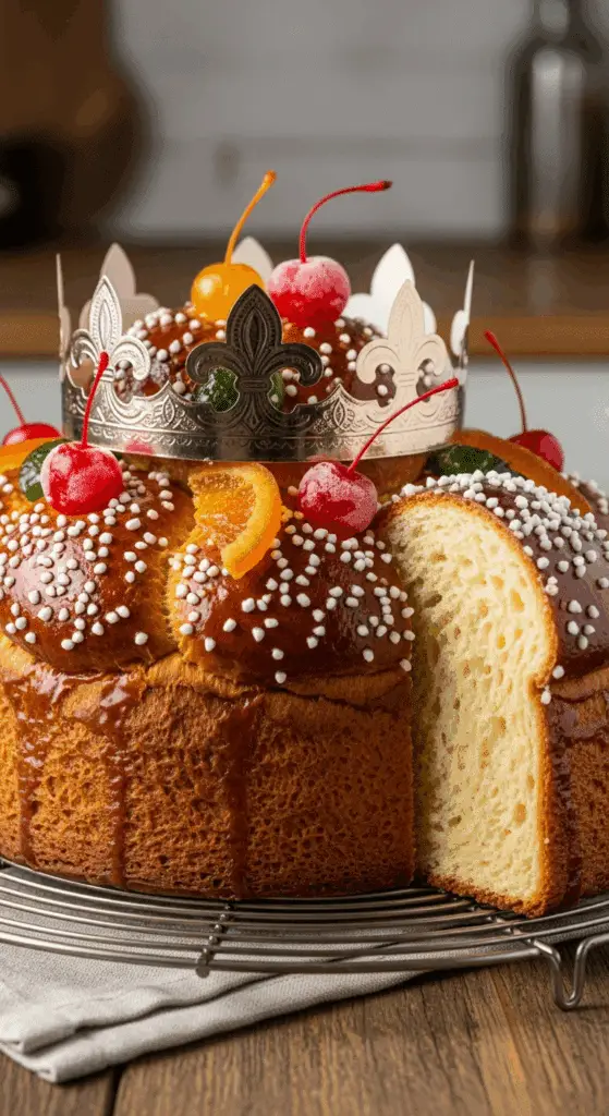 brioche des Rois maison cuite et dorée parfaite